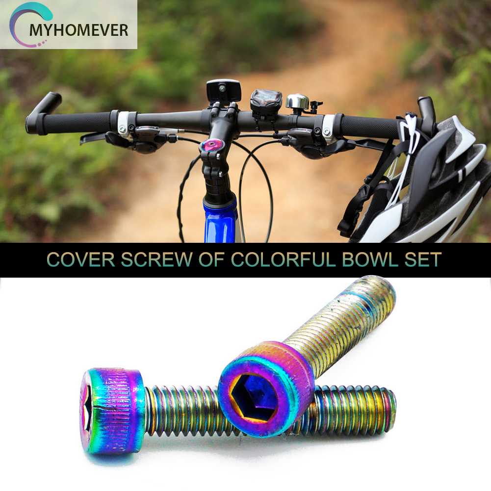 Set 2 Nắp Đậy Ốc Vít M6 30mm Chuyên Dụng Dành Cho Phuộc Trước Xe Đạp