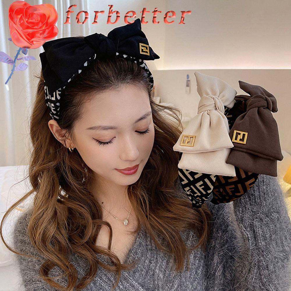 Băng Đô Cài Tóc Bản Rộng Dày Dặn In Họa Tiết Phong Cách Pháp Cổ Điển Thời Trang Cho Nữ