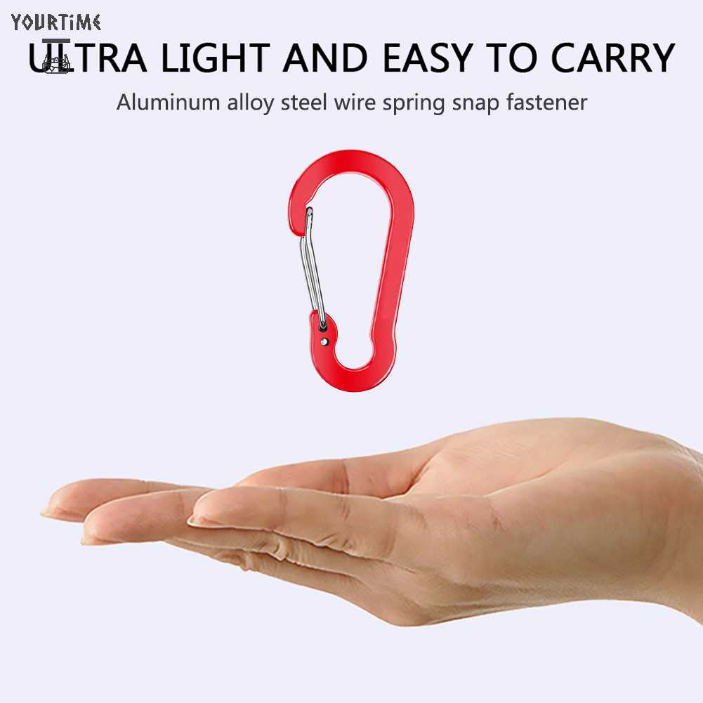 Set 6 Kẹp Treo Đồ Đa Năng Tiện Lợi Khi Đi Cắm Trại