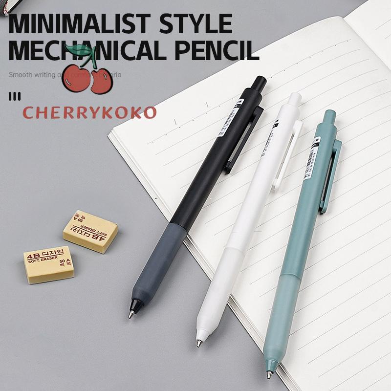 🍒🍒CHERRYKOKO Bút Chì Bấm 0.5mm Tự Động Tiện Lợi