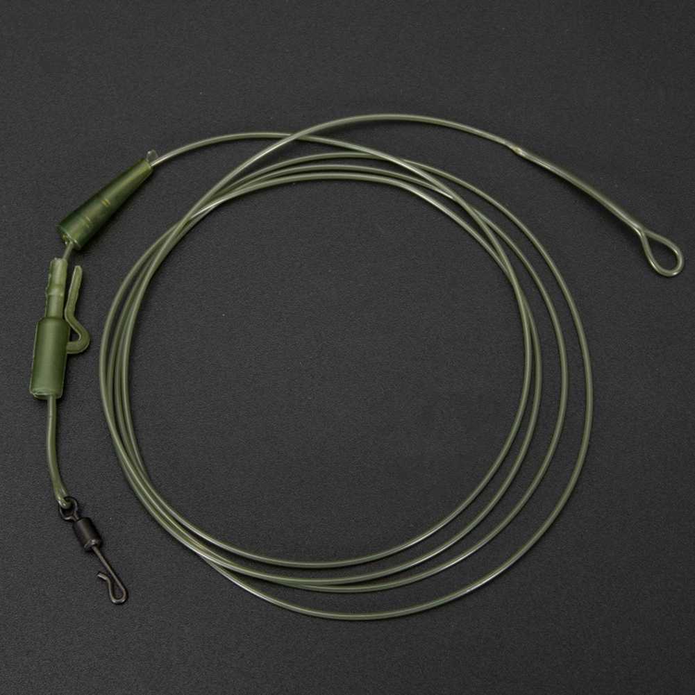 Cuộn Dây Câu Cá 1m Bằng Fluorocarbon Kèm Kẹp Xoay Thay Đổi Nhanh Chóng