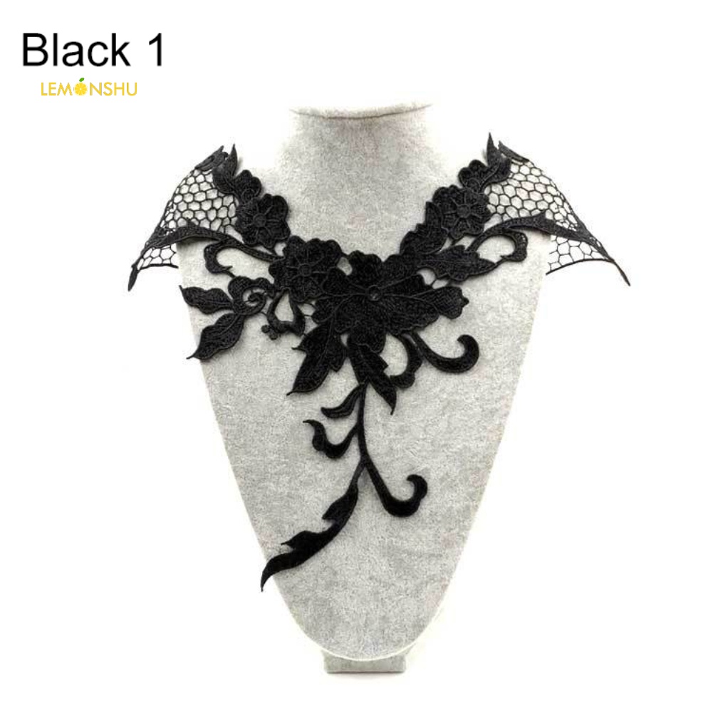 Dây Ren Hoa Trang Trí Cổ Áo