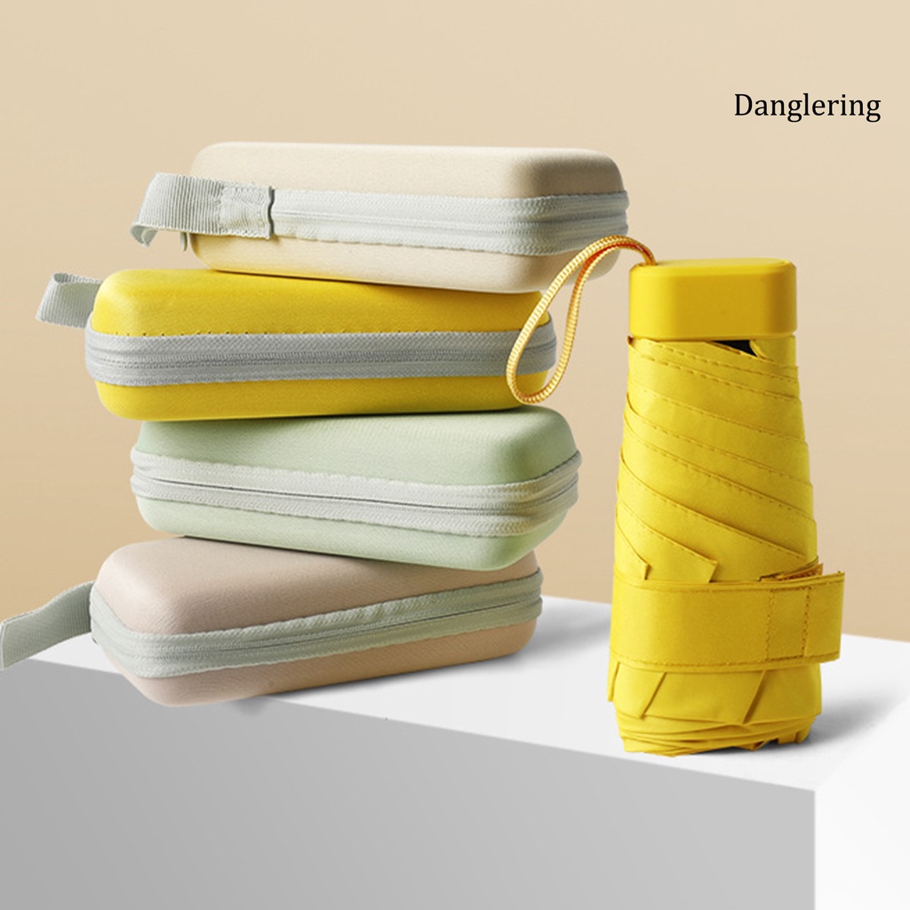 1 Bộ Dù Gấp Chống Nắng Mưa Hình Viên Con Nhộng