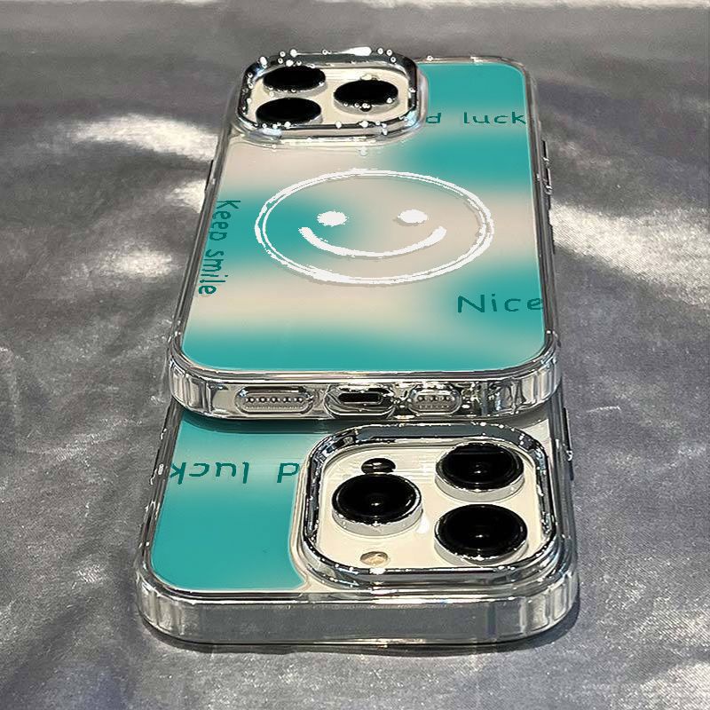 ✅Ốp Điện Thoại Mềm Chống Sốc Họa Tiết Mặt Cười Đơn Giản Cho Apple maxiPhone12 118 / plus71314pro