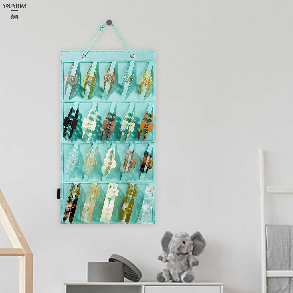 Túi Treo Tường Đựng Kẹp Tóc Tiện Lợi