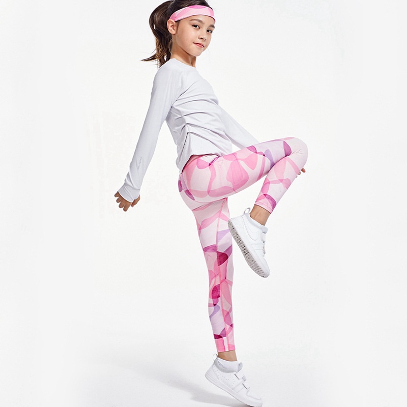 Bbb new european and american high-elasticity yoga legging cho mẹ và con gái - quick-dry running, sports, and ball game compression leggings