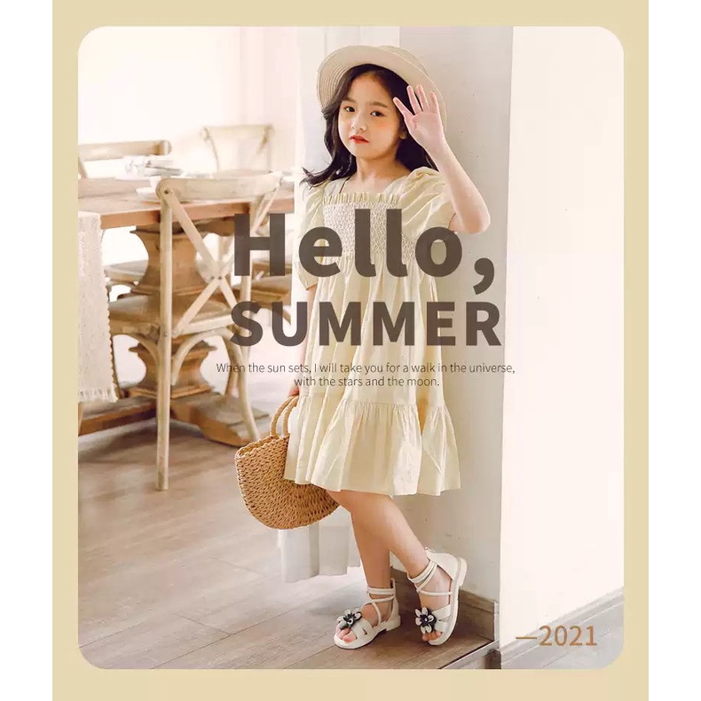 Giày Sandal Công Chúa Đế Mềm Thời Trang Mùa Hè 2023 Dành Cho Bé Gái