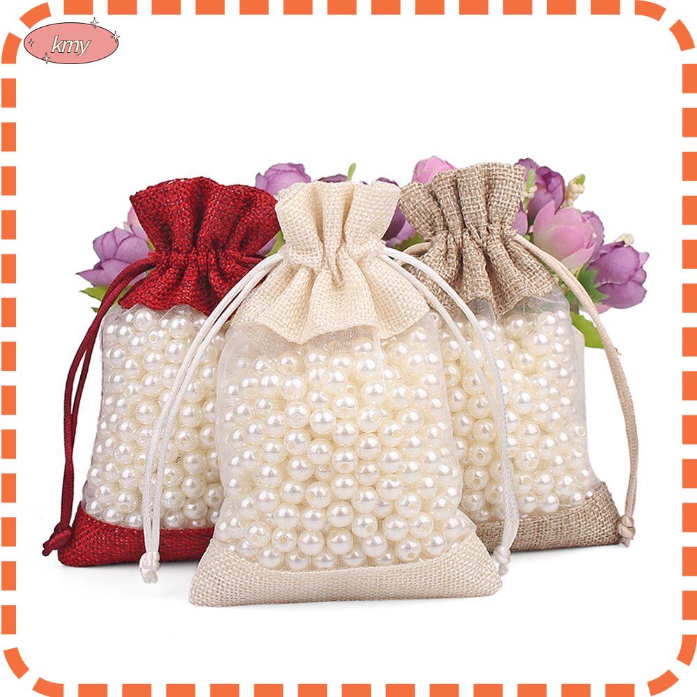 Túi dây rút thiết kế dùng đựng bánh kẹo / gói quà phong cách xinh xắn