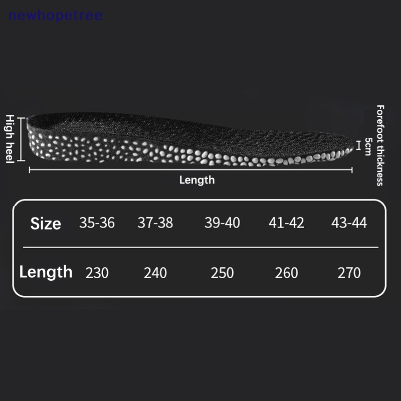 Ntvn Đế Lót Giày Thể Thao Hấp Thụ Sốc Thoáng Khí Thoải Mái Cho Unisex