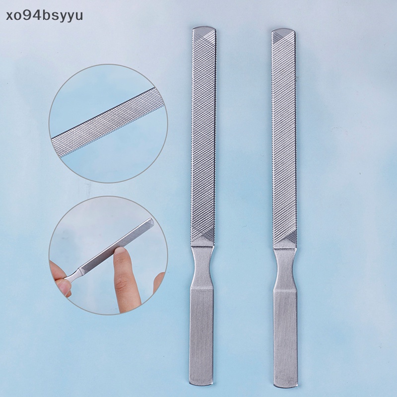 Dũa Móng Tay Xo94Bsyu Hai Mặt Bằng Thép Không Gỉ