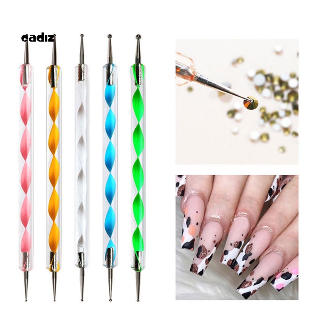 1 Set Bút Vẽ Móng Tay Đầu Cọ Mềm Dễ Sử Dụng