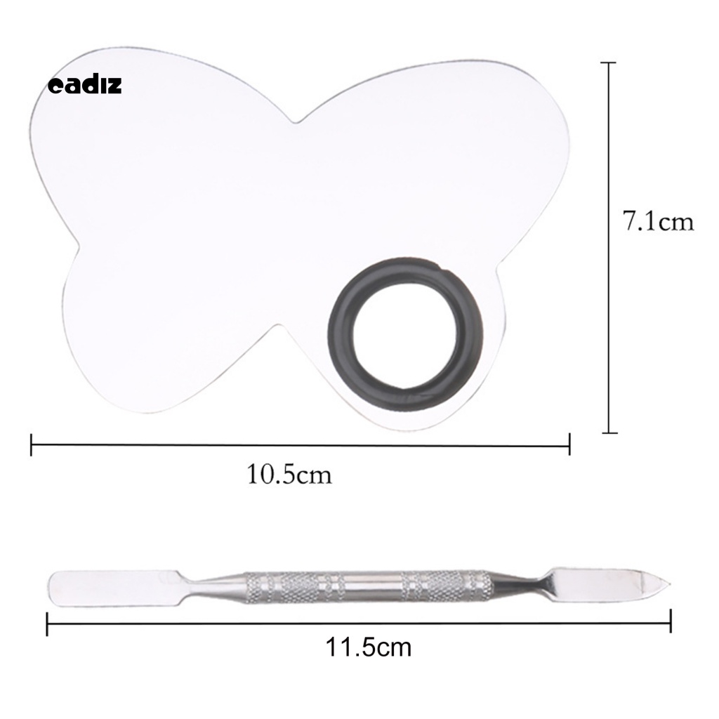 Bảng Màu Sắc Trơn Mềm Mịn Dễ Dàng Làm Sạch Dùng Để Trang Điểm Làm Đẹp Móng