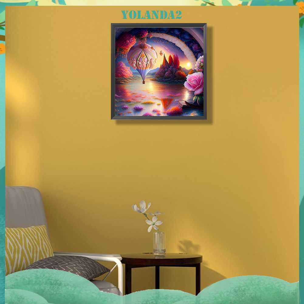 Tranh Đính Đá Kim Cương Toàn Bộ 5D DIY Hình Vẽ Trừu Tượng Trang Trí Nhà Cửa