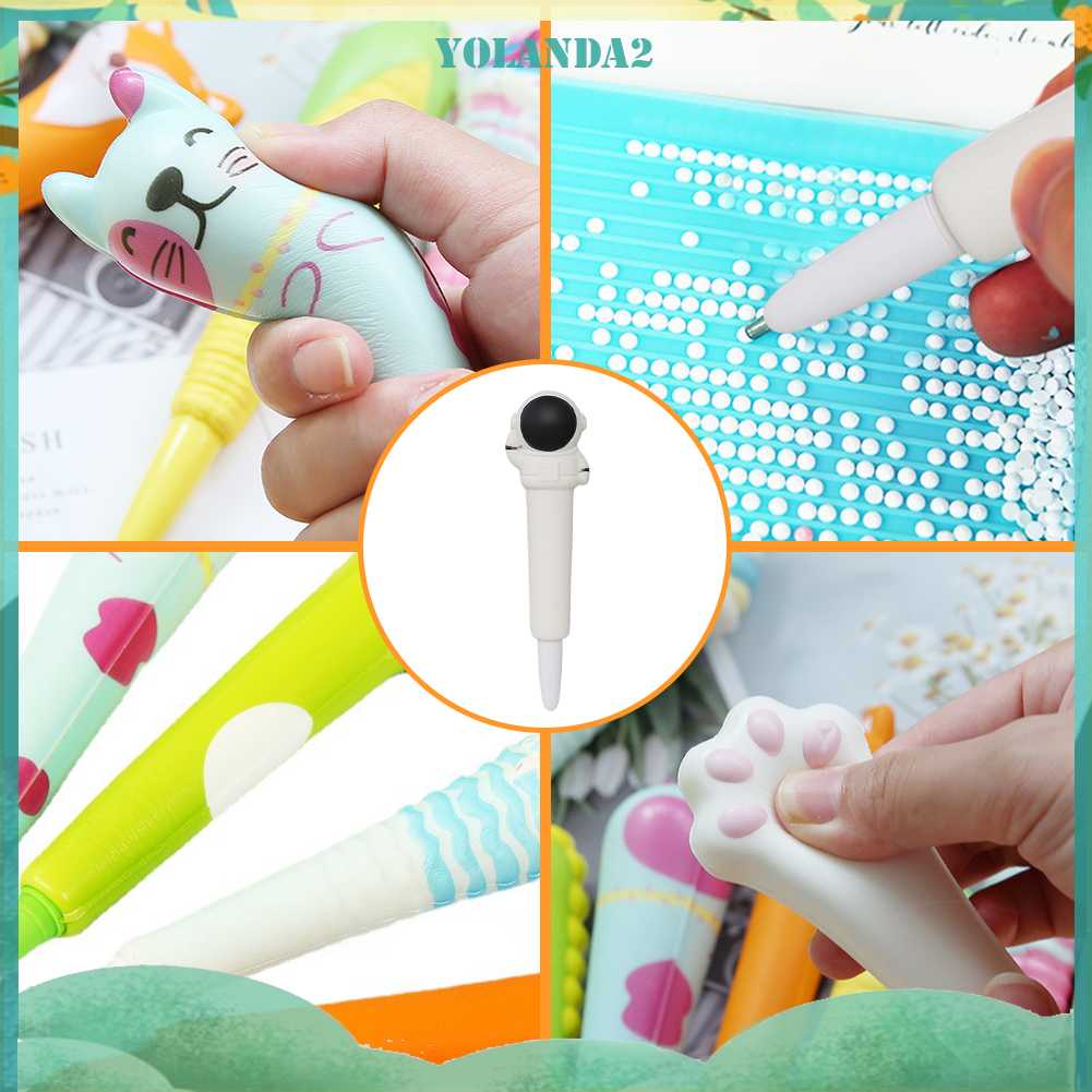 Bút Đính Đá 5D Tự Làm Họa Tiết Hoạt Hình Cho Người Lớn Và Trẻ Em