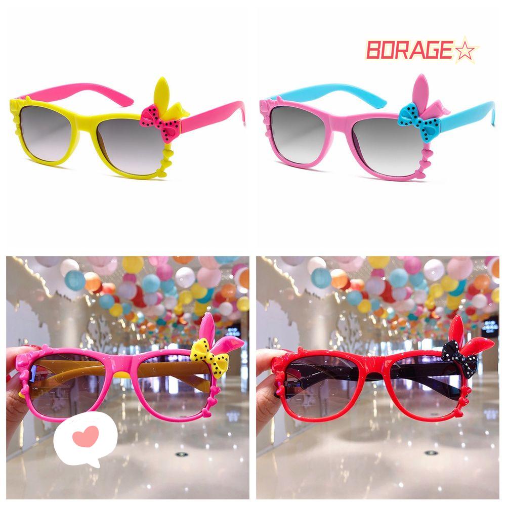 Kính Mát Chống Tia UV Hình Tai Thỏ Dễ Thương Cho Bé