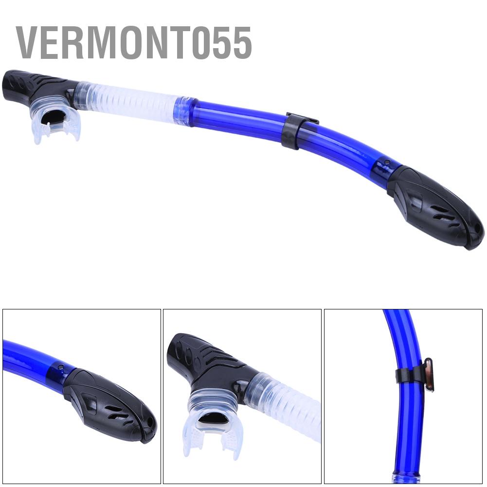Vermont055 Silicone Chuyên Nghiệp Lặn Ống Thở Tập Bơi Thiết Bị Cung Cấp