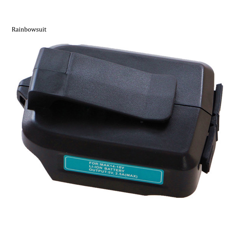Bộ Chuyển Đổi Nguồn Điện 14.4V / 18V USB Cho MAKITA ADP05