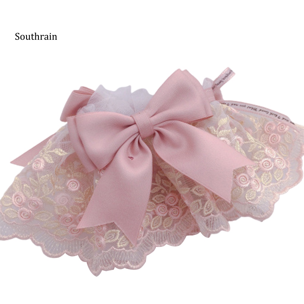 Khăn Quàng Cổ Thắt Nơ Xinh Xắn Cho Cún Cưng Chụp Ảnh