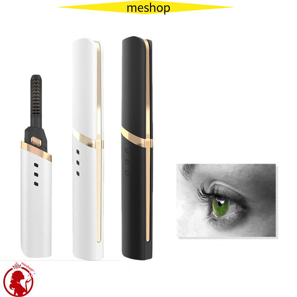 Máy Uốn Lông Mi Chạy Điện Màu Trắng / Đen Lâu Trôi Có Thể Sạc Lại Bằng Cổng USB Cho Nữ
