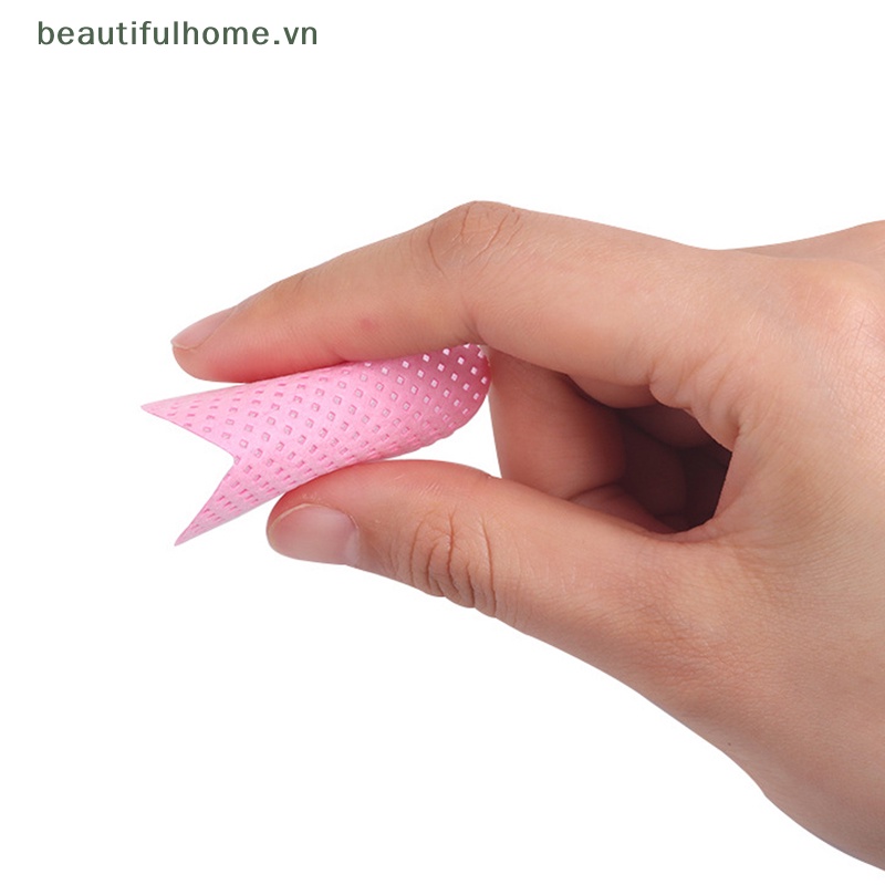 Bộ 200 Khăn Cotton Tẩy Sơn Móng Tay Tiện Dụng