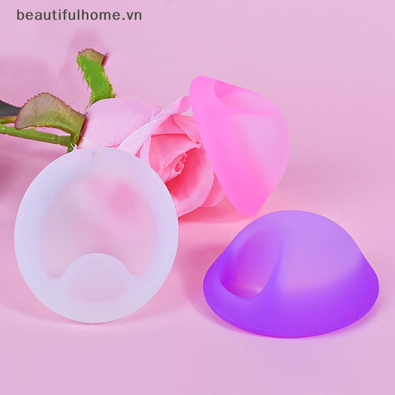 Tấm Lót Ly Kinh Nguyệt Bằng Silicon Mềm Có Thể Tái Sử Dụng [Beautyhome]