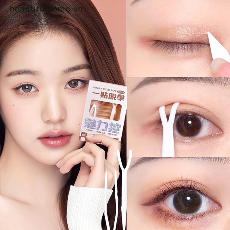 Bộ 90 Miếng Dán Kích Mí Đôi Vô Hình Trang Điểm Làm Đẹp