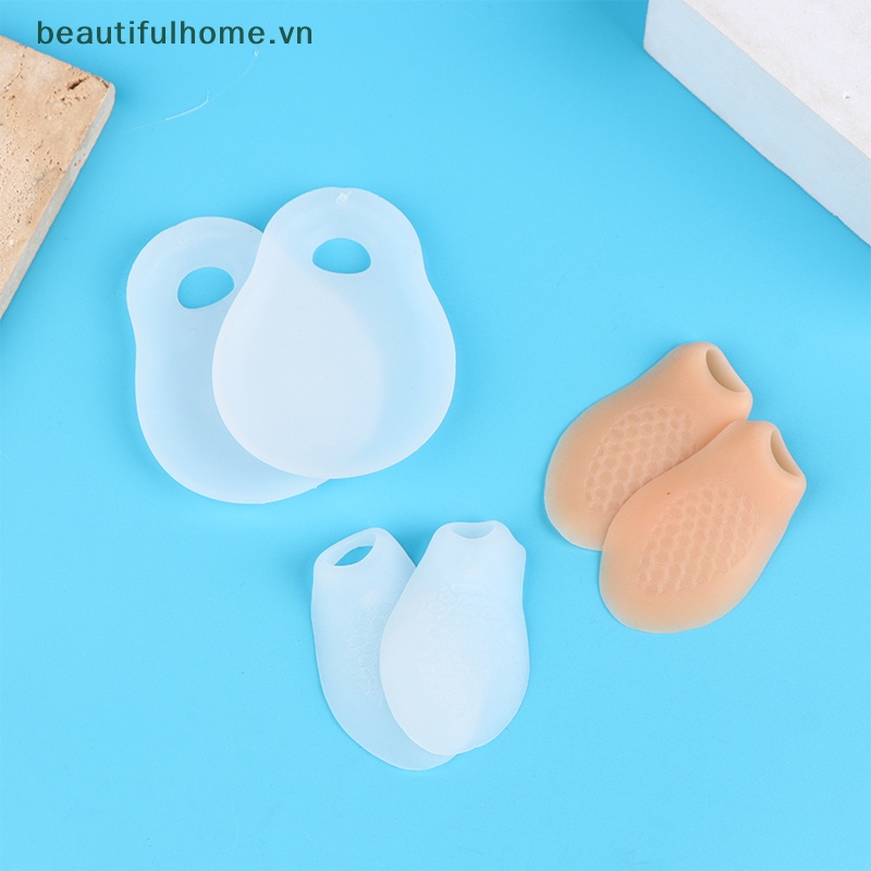 1 Cặp Bọc Tách Ngón Chân Bằng Silicone Gel Tiện Dụng