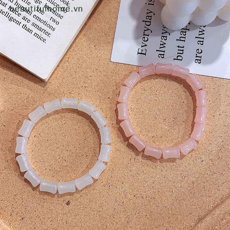 Vòng Tay Chuỗi Hạt Pha Lê Thanh Lịch Phong Cách Vintage Mới Cho Nữ