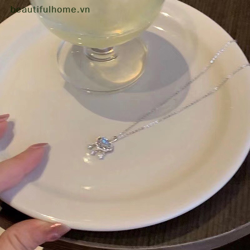 Vòng cổ Mặt Đá Ánh Trăng Thời Trang Cho Nữ