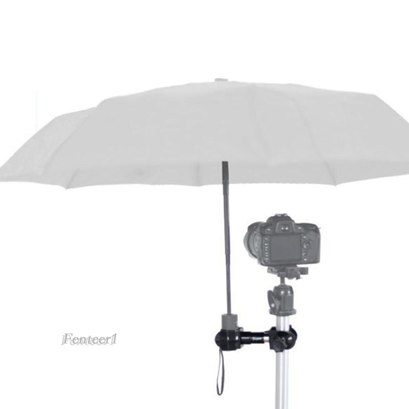 [Fenteer1] Giá Đỡ Dù Kẹp Máy Ảnh / Kẹp Gắn Tấm Che Nắng Mang Đi Tiện Dụng