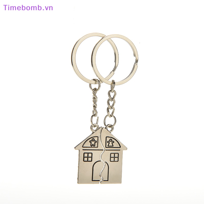 # Túi Đeo Chéo Thời Trang Hàn Cho Nữ # Set 2 Móc Khóa Hình Ngôi Nhà Đáng Yêu