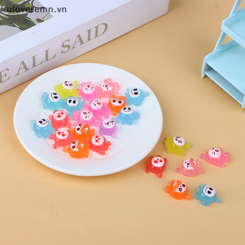 Bộ 5 Tượng Nhỏ Dạ Quang Dùng Trang Trí Tiểu Cảnh