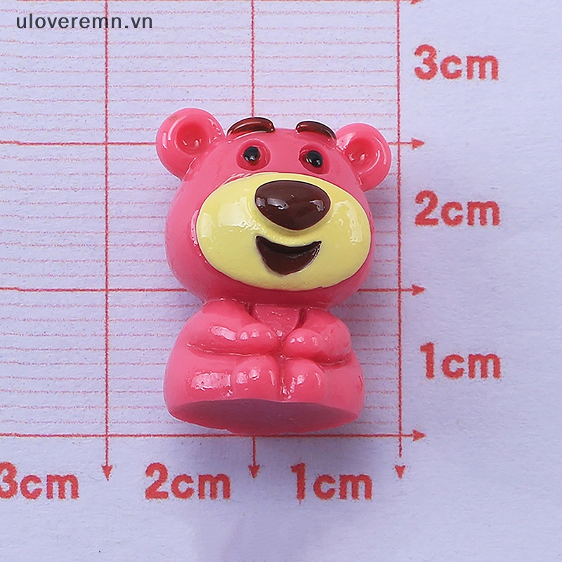 Set 2 / 5 Kẹp Tóc Hình Gấu 3D Dễ Thương