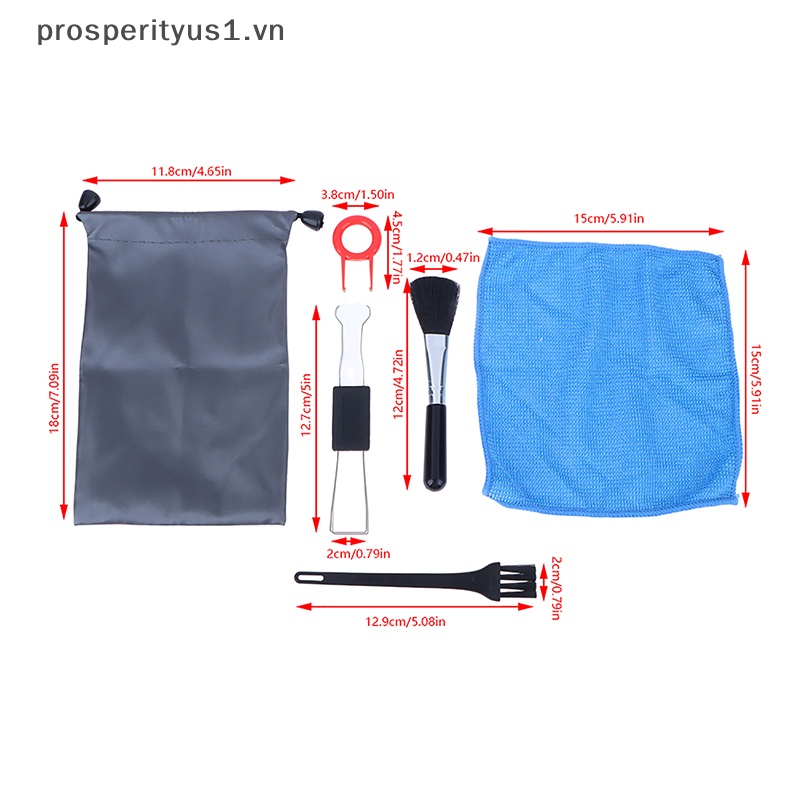 Bộ 5 / 6 Dụng Cụ Vệ Sinh Bàn Phím Cơ Chuyên Nghiệp