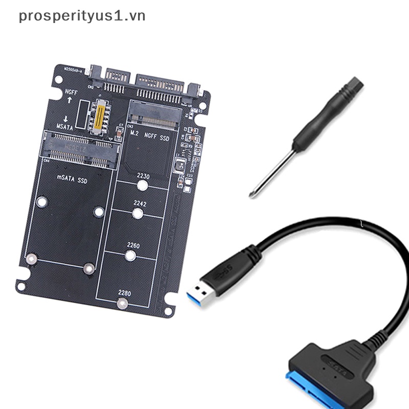 Bảng Mạch Chuyển Đổi mSATA Sang SATA mSATA Sang USB SATA 3.0 mSATA m.2 NGFF Sang SATA3 M2 USB Chuyên Nghiệp