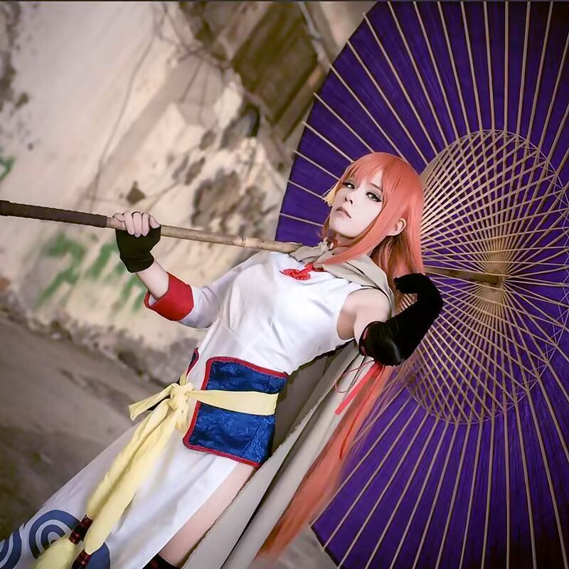 Đầm Sườn Xám Hóa Trang Nhân Vật Gintama Kagura
