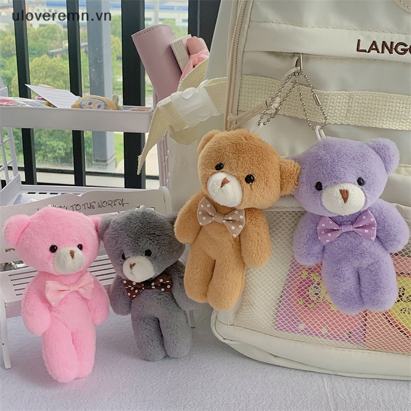 1 Móc Khóa Gấu Bông Hoạt Hình Đáng Yêu