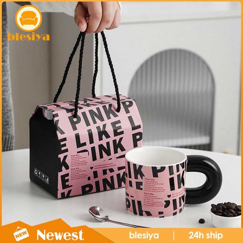 Cốc Sứ Có Tay Cầm Tiện Dụng Ăn Sáng