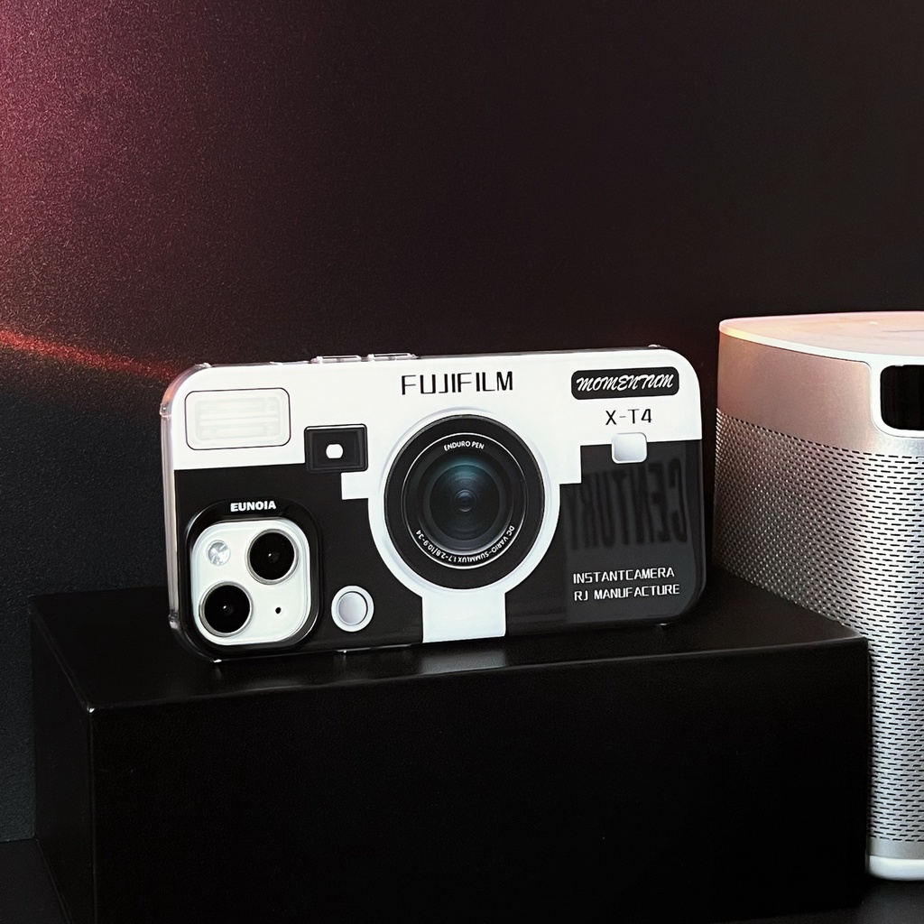 Ốp Điện Thoại TPU Silicone Mềm Trong Suốt Chống Sốc In Hình Máy Ảnh Cổ Điển Cho iPhone 14 Plus 13 12 11 Pro Max