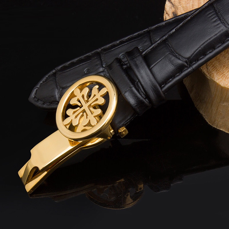 Khóa Dây Đồng Hồ Bằng Thép Không Gỉ Cho Patek Philippe 18mm 20mm