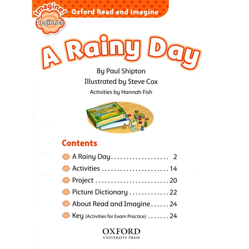 Oxford Read and Imagine: Beginner: A Rainy Day