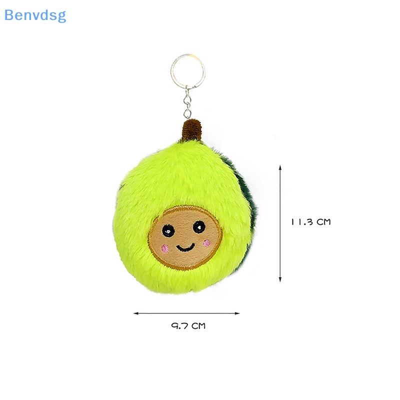 Móc Khóa Hình Quả Bơ Nhồi Bông Dễ Thương Thời Trang 2023