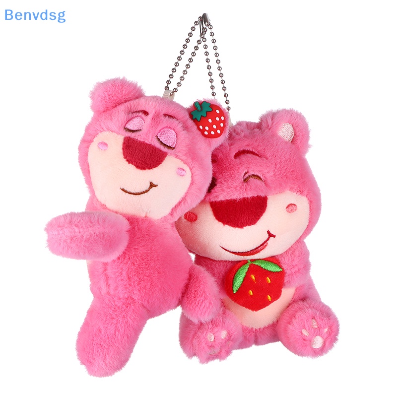 Benvdsg &gt; Móc Chìa Khóa Hình Gấu / Dâu Tây Nhồi Bông Đáng Yêu Trang Trí Ba Lô / Ô Tô