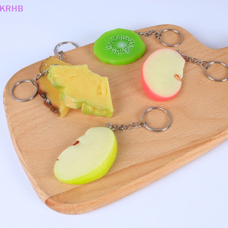 Móc Khóa Hình Trái Cây Sáng Tạo Dễ Thương Mới