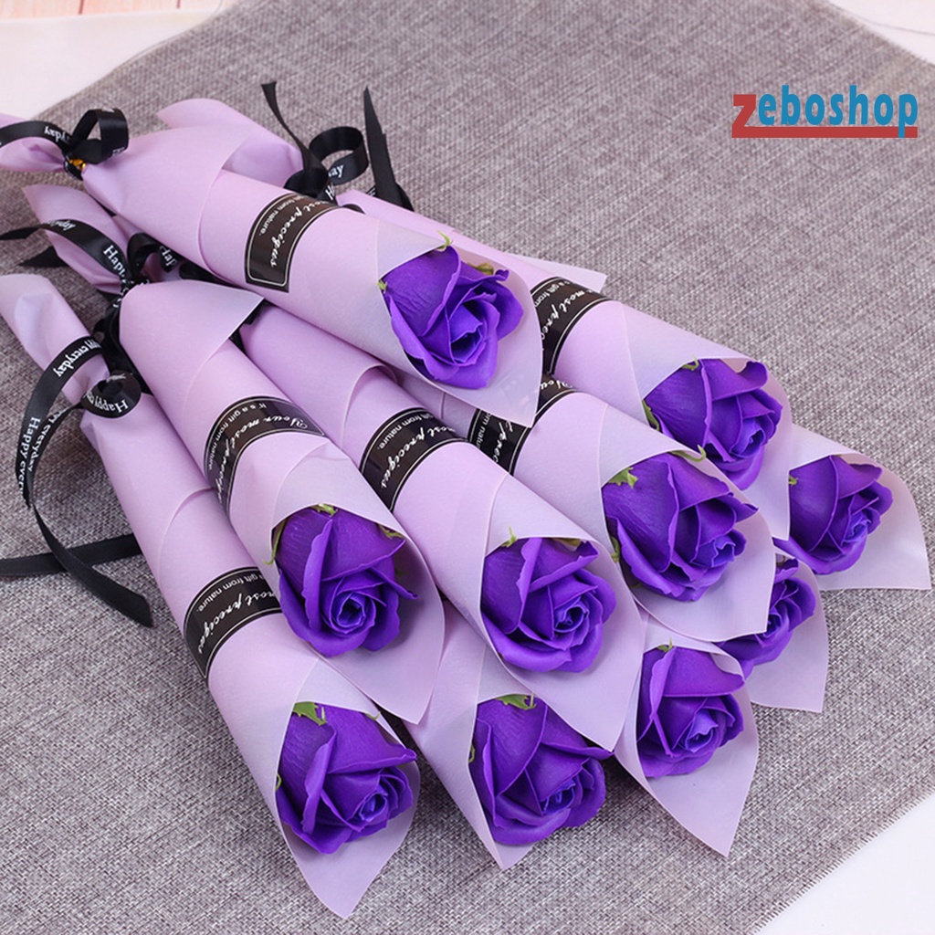 Hoa Hồng Sáp Handmade Làm Quà Tặng Valentine