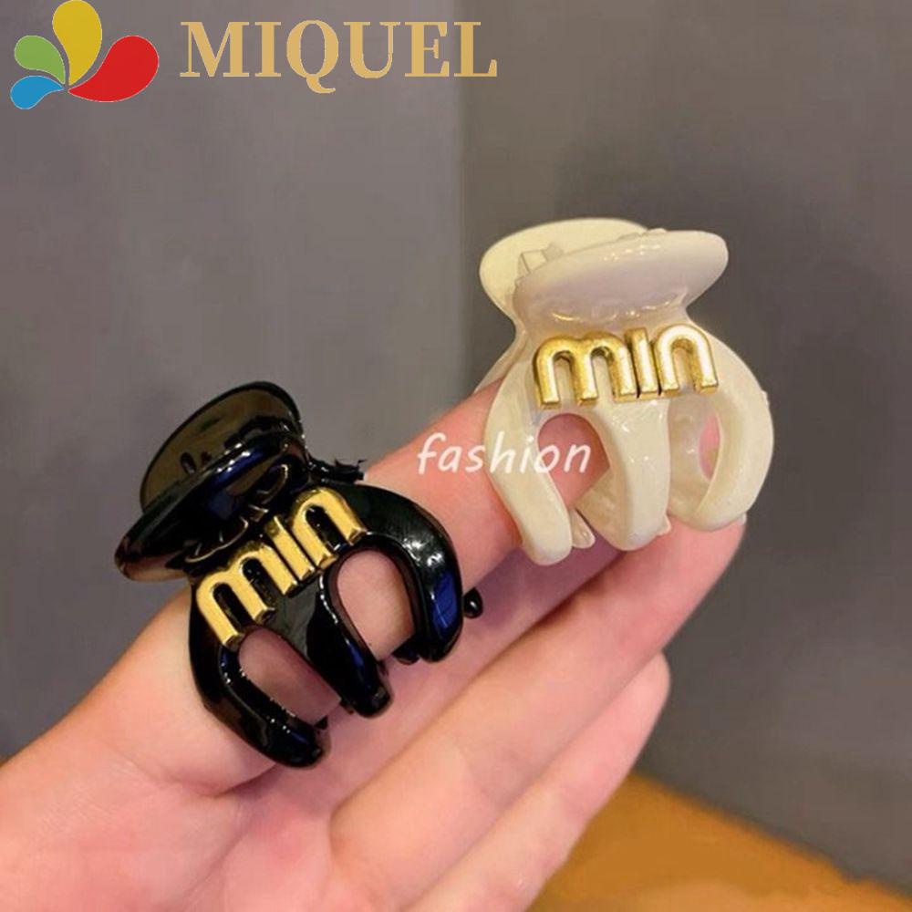 Kẹp Tóc Càng Cua Nhỏ Màu Trơn Sáng Tạo Thanh Lịch Cho Nữ