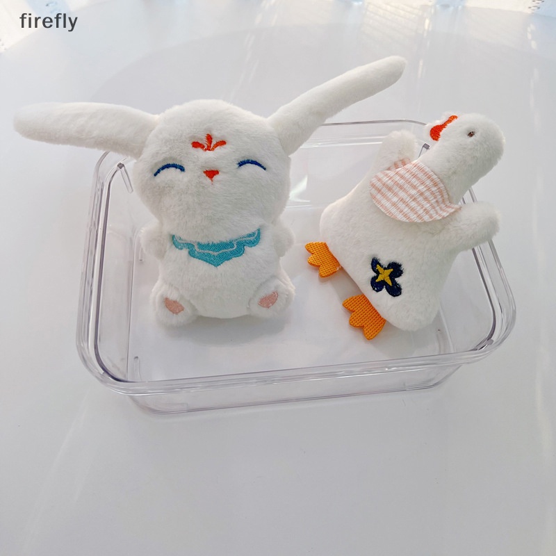 Ghim Cài Áo Hình Gấu / Thỏ / Dâu Tây Nhồi Bông Dễ Thương