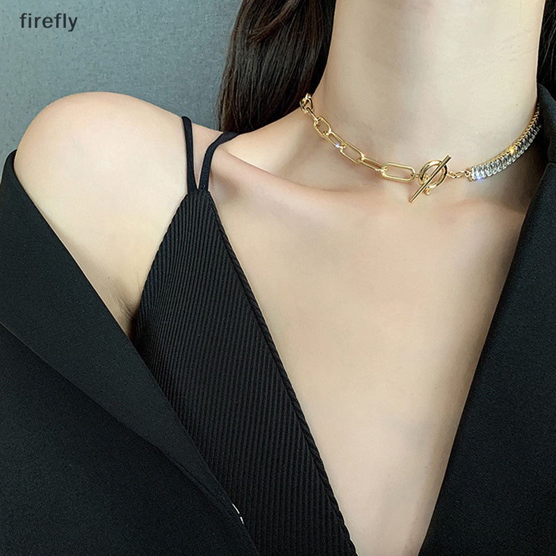 Vòng Cổ Choker Đính Đá Sang Trọng Thời Trang Cho Nữ