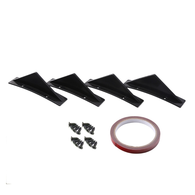 Set 4 Phụ Kiện Bảo Vệ Cản Sau Xe Hơi Chuyên Dụng