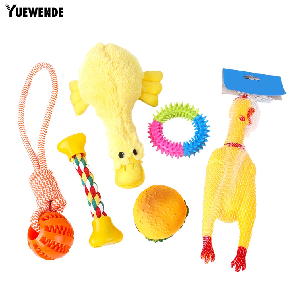 1 Bộ Búp Bê Đồ Chơi Nhai Chống Cắn Và Thoải Mái Hình Động Vật Hoạt Hình